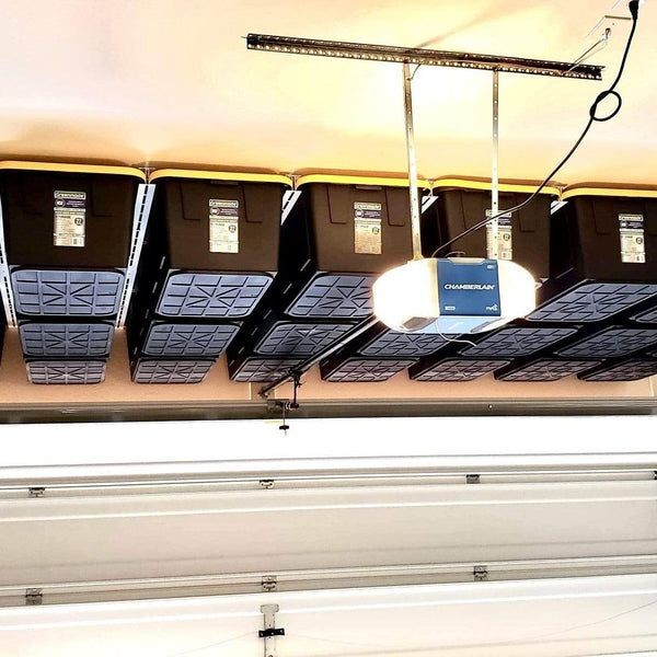 Overhead Storage Rack Installation